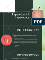 Laparotomy & Laparocopy: Natalie Beatrice Horasia - 01073170054