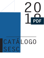 Catálogo experimental Sesc