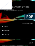 Sports Writing 2018 PDF