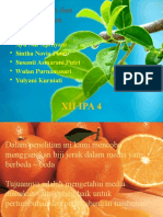 Laporan percobaan pertumbuhan