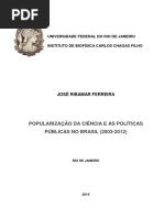 Tese - Divulgação Da Ciência