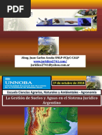 Acuña Juan C - ECANA UNNOBA Oct2018-Los Sistemas Jurídicos Para El Uso y Conservación Del Suelo Agrario