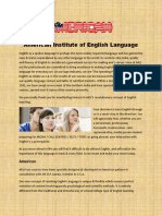 American Institute of English Language PDF