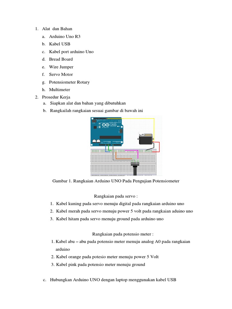 Laporan Arduino Uno