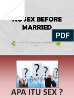 No Sex Before Married