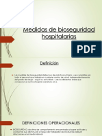 Medidas de Bioseguridad Hospitalarias