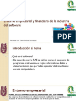 Entorno Empresarial y Financiero de La Industria Del Software