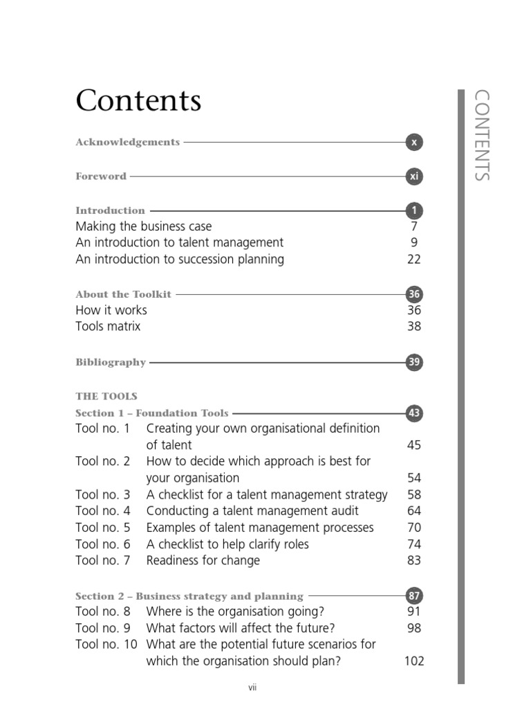 Talent Mgt Sample Cipd | Succession Planning | Copyright