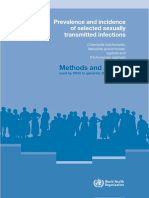 Methods and Results: Prevalence and Incidence of Selected Sexually Transmitted Infections