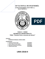 2do Informe Fisica 2 2018-2