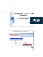 AULA Cromatografia Líquida e Cromatografia a Gás