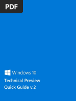 Technical Preview Quick Guide v.2