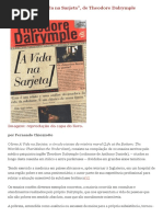 Theodore Dalrymple - Resenha - A Vida Na Sarjeta