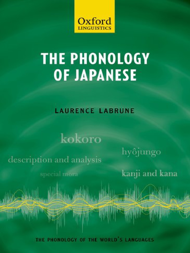 Fonologiajapanese Kanji Japanese Language