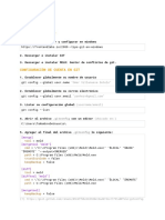 Git - Secuencia de Comandos - Uso Práctico PDF