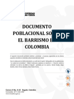 Documento Poblacional Sobre El Barrismo en Colombia