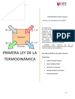 Primera Ley Termodinamica Bases y Fundamentos