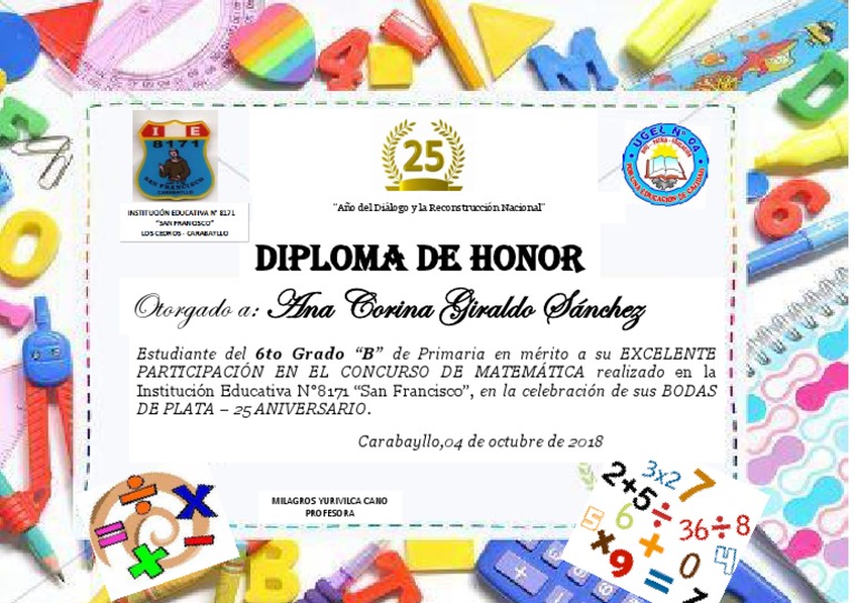 Diploma de Matematica 8171