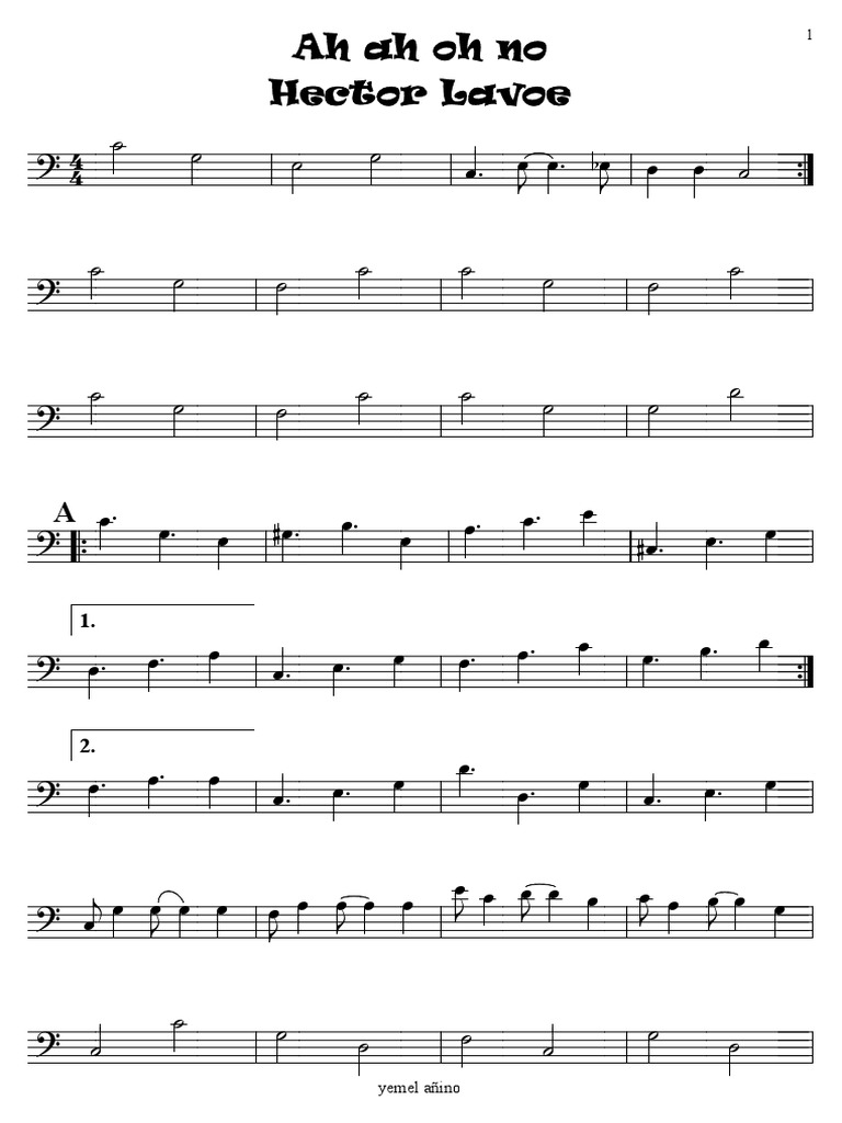 Ah Ah Oh No PDF | PDF