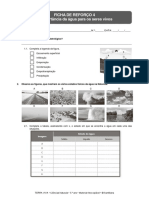 Ficha de Reforço 4 A Importância Da Água para Os Seres Vivos