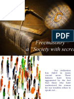 Freemasonry - A "Society With Secrets"