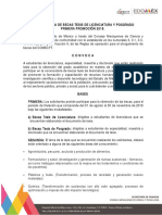 Becatesis Convocatoria2018 1aprom PDF