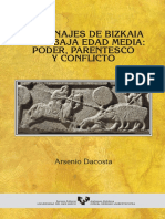 Arsenio DACOSTA, Los Linajes de Bizkaia en La Baja Edad Media, Poder, Parentesco y Conflicto
