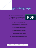 Pidgin Language