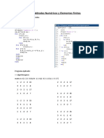 Tarea de Métodos Numéricos y Elementos Finitos Nicolas Lozada