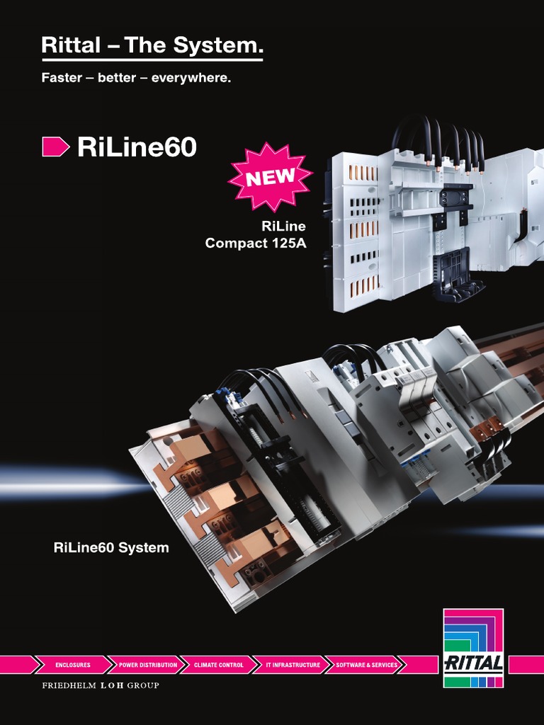 Rittal Riline Compact and RiLine60 PDF | PDF