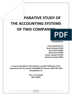 Final Project On Comparative Study of Accounting System of Tata Motors Limited and KEC International Limited1