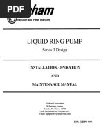 Liquid Ring Pump: Series 3 Design