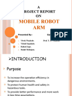 A Project Report ON: Mobile Robot ARM