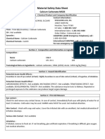 Material Safety Data Sheet