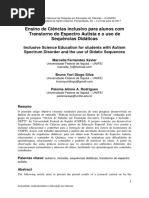 CiÊncias Para Alunos Com Autismo