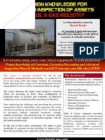 Corrosion Expert's 3-Day Intensive Course on Oil & Gas Asset Protection