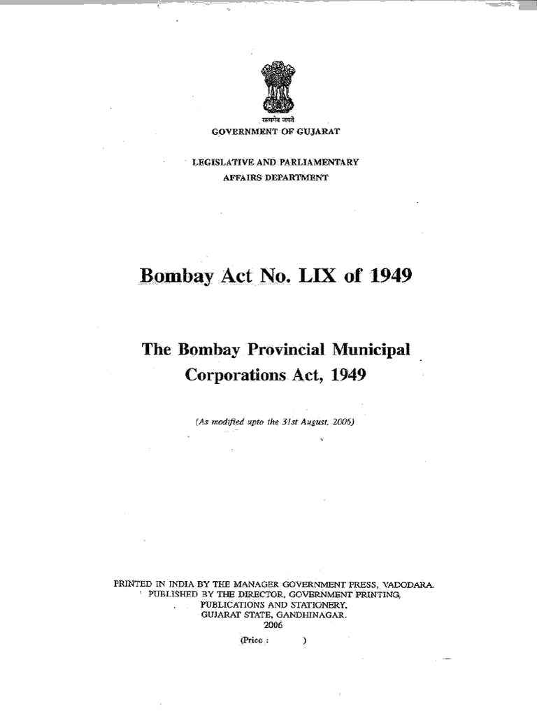 BPMC Act 1949 PDF
