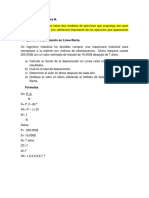 Depreciación y análisis de reemplazo de equipos industriales