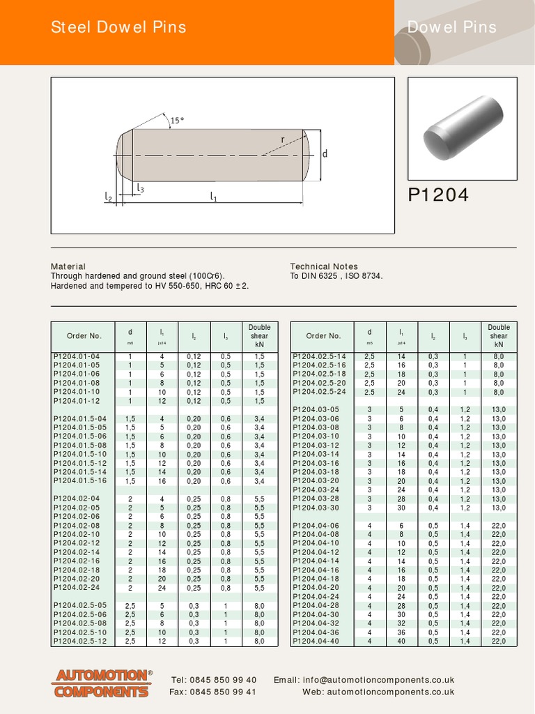 Mec Pin | PDF | Stainless Steel | Steel