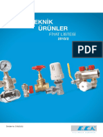 Eca 2018-2 Tekni̇k Urunler Fi̇yat Li̇stesi̇ PDF