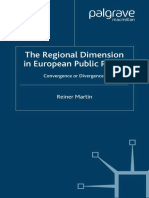 Regional Dimension in European Public Policy Convergence or Divergence