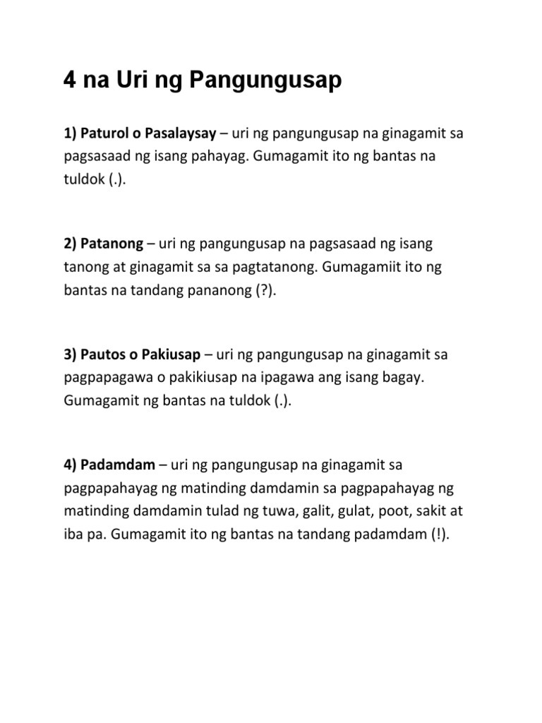 Halimbawa Ng Pangungusap Na Pautos At Pakiusap Dehalimba