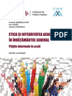 Etica Si Integritatea Academica