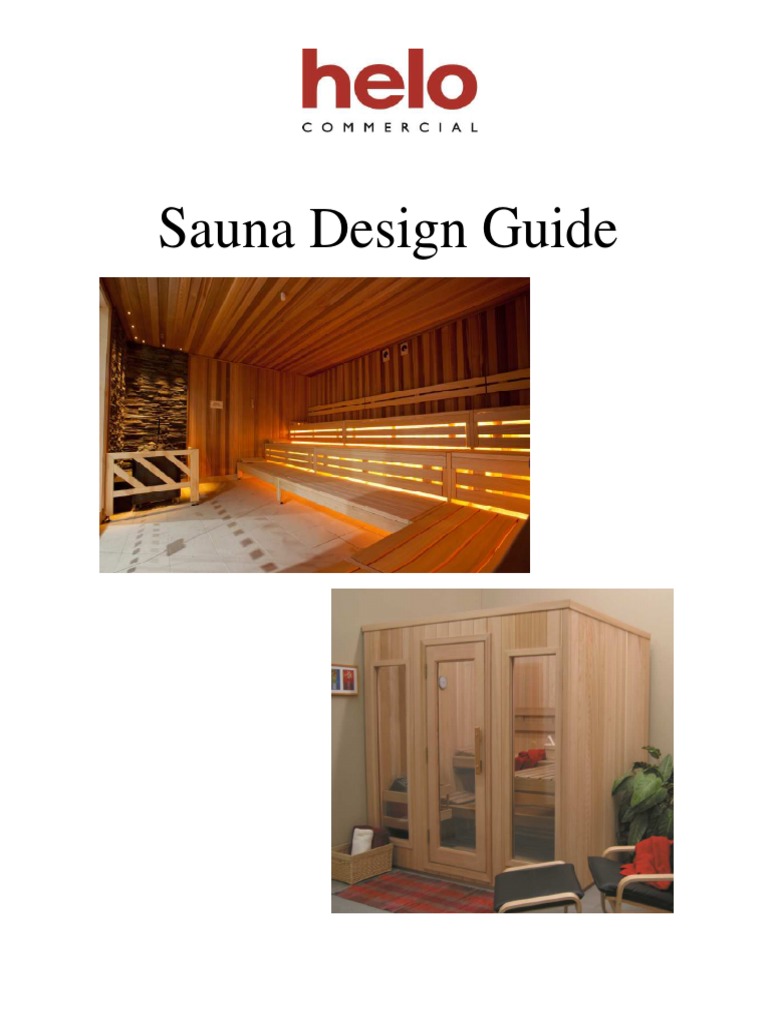 Sauna Design Guide PDF Framing (Construction) Wall