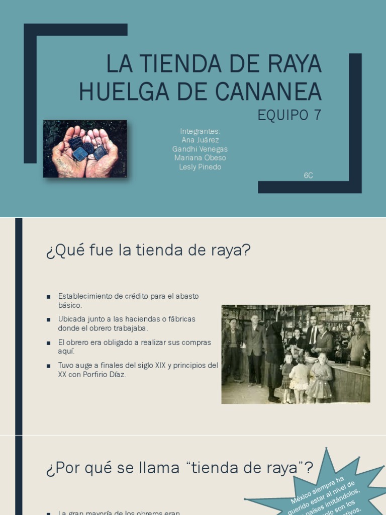 Tienda de Raya PDF Agitación Política (general)