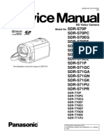 Panasonic Sdr-s70 s71 t70 t71 SM