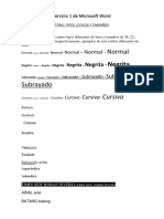 Fuentes (Tipos de Letras) :tipos, Estilos y Tamaños