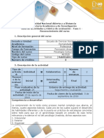 Guía de Actividades y Rúbrica de Evaluación - Fase 1 - Reconocimiento Del Curso