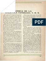 Cronica de La Aventura Cotidiana THS. Pierre Mac Orlan (1927). 