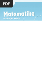 Buku Matematika Kurikulum 2013 Kelas 6 PDF